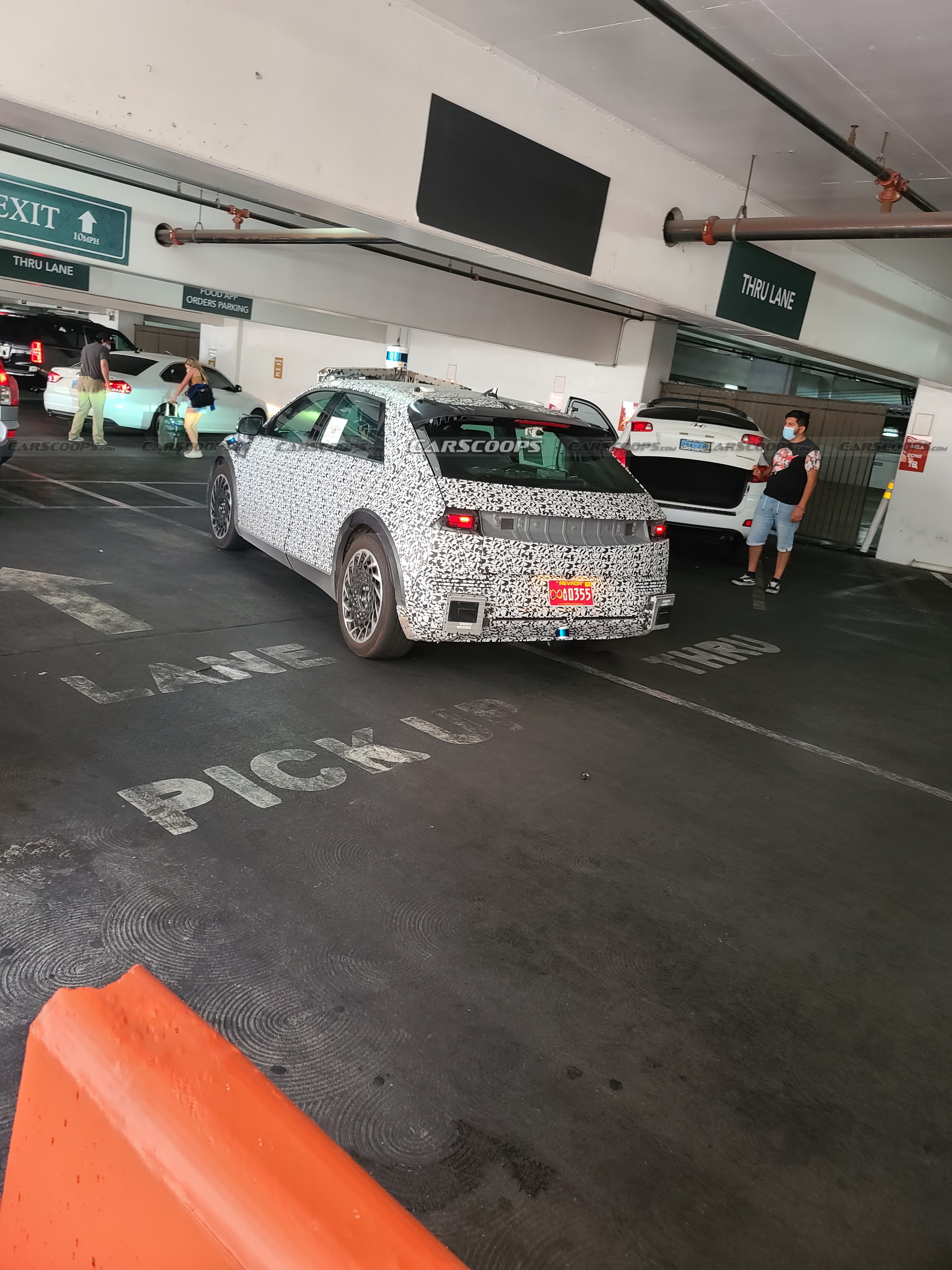 U Spy The Hyundai Ioniq 5 Robotaxi Being Tested At The Las Vegas Airport