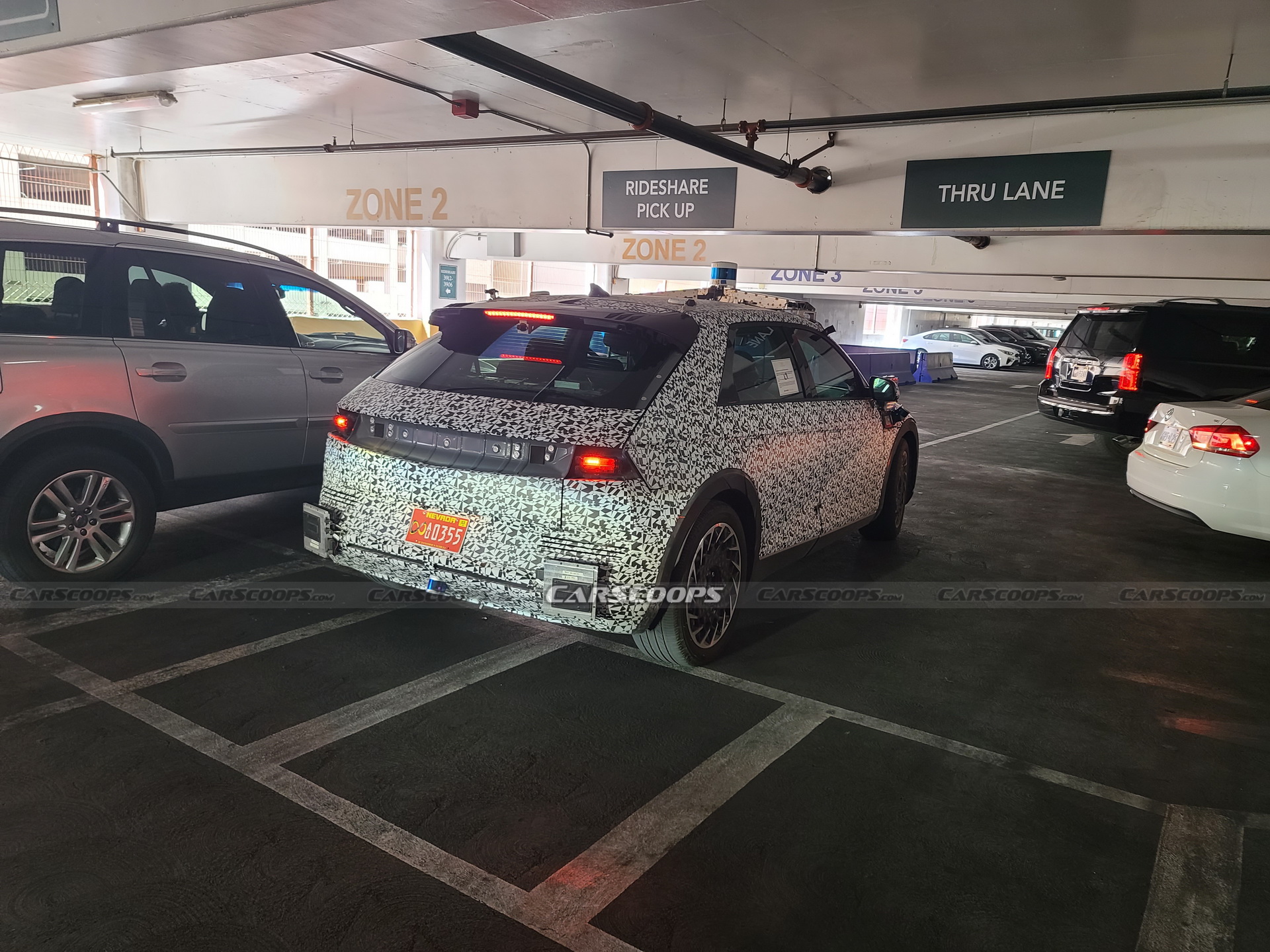 U Spy The Hyundai Ioniq 5 Robotaxi Being Tested At The Las Vegas Airport