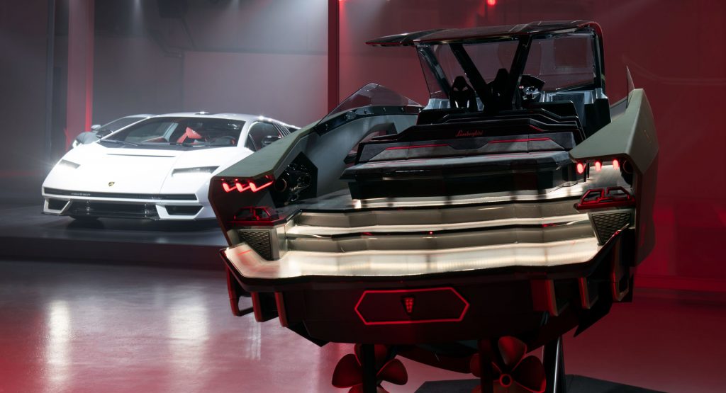 Lamborghini Countach LPI 800-4 Shown At Interactive Milano Design Week Exhibition