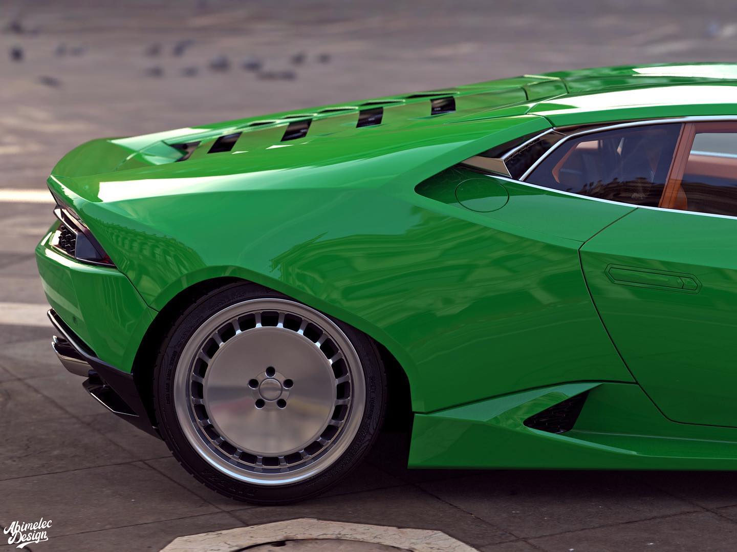 What If Lamborghini Turned The Huracan Into A Countach Homage?