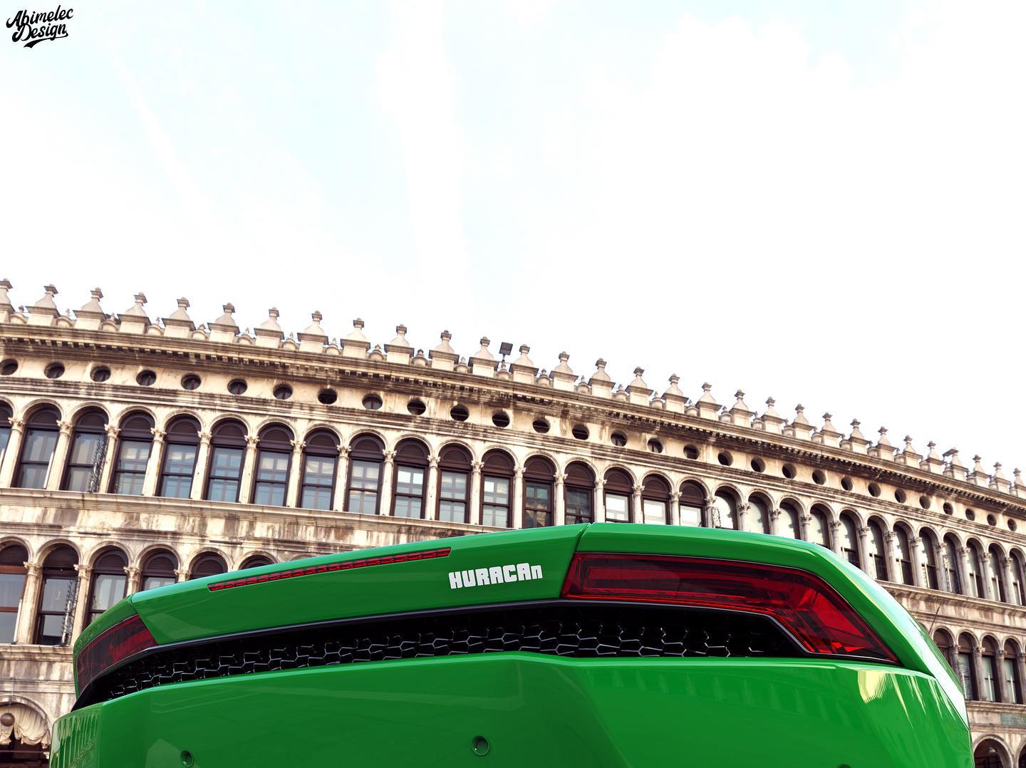 What If Lamborghini Turned The Huracan Into A Countach Homage?