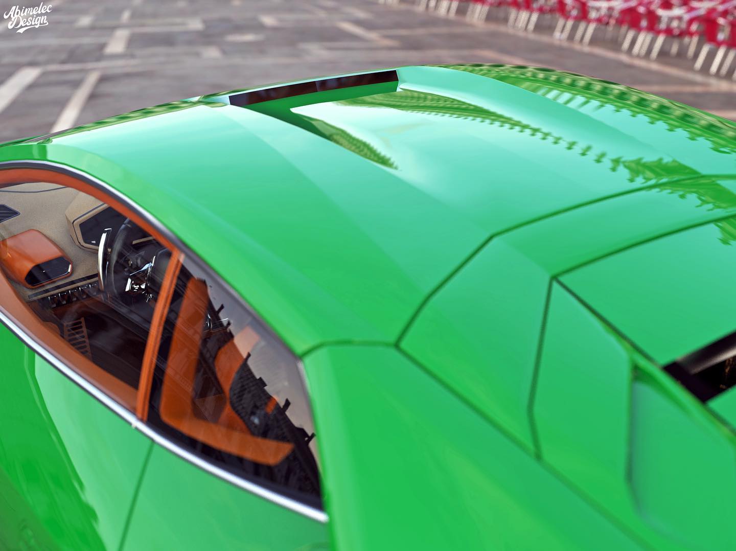 What If Lamborghini Turned The Huracan Into A Countach Homage?