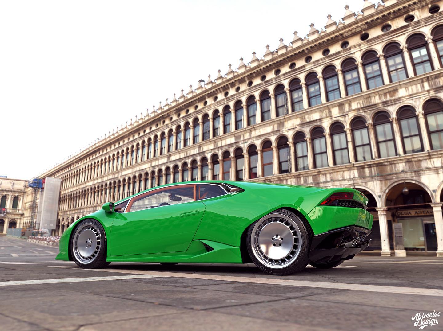 What If Lamborghini Turned The Huracan Into A Countach Homage?