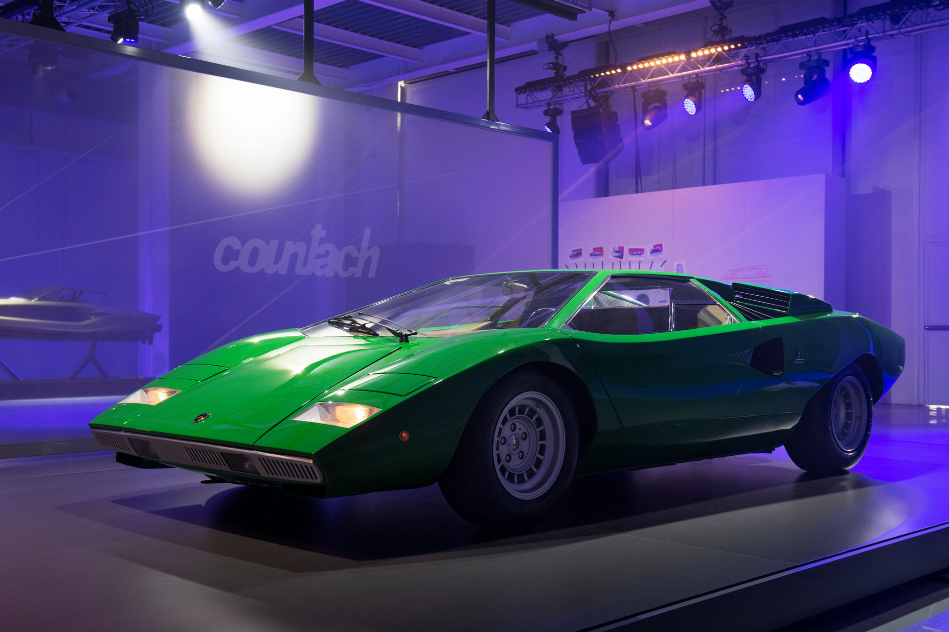 Lamborghini Countach LPI 800-4 Shown At Interactive Milano Design Week Exhibition
