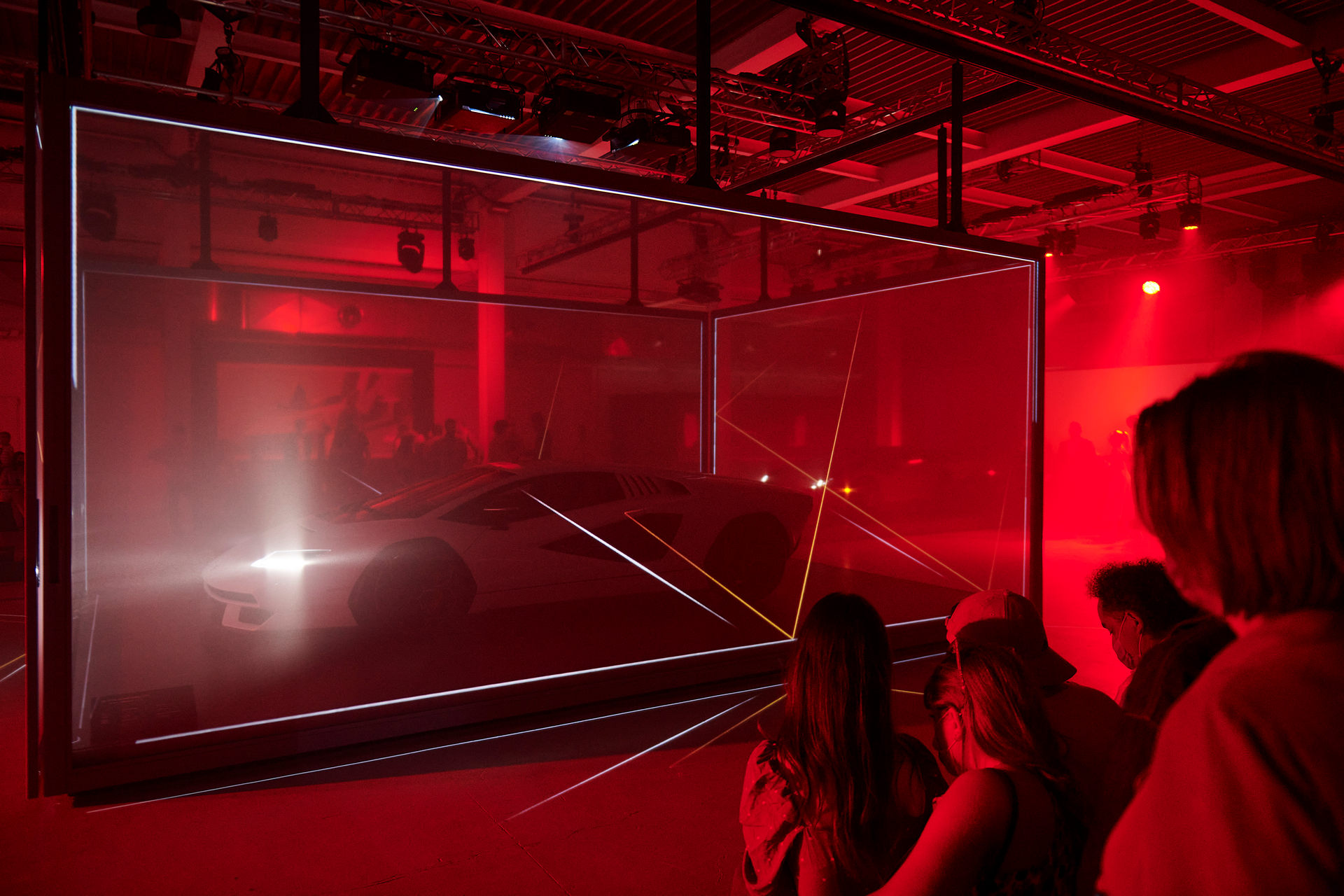 Lamborghini Countach LPI 800-4 Shown At Interactive Milano Design Week Exhibition