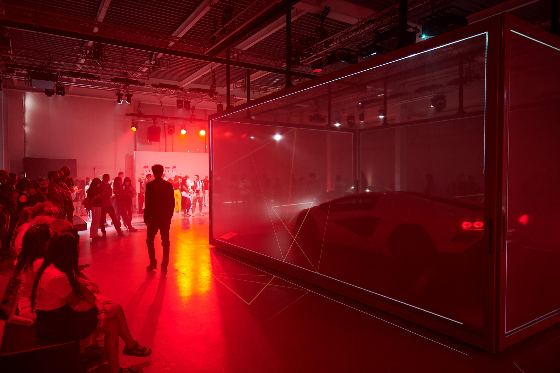 Lamborghini Countach LPI 800-4 Shown At Interactive Milano Design Week Exhibition