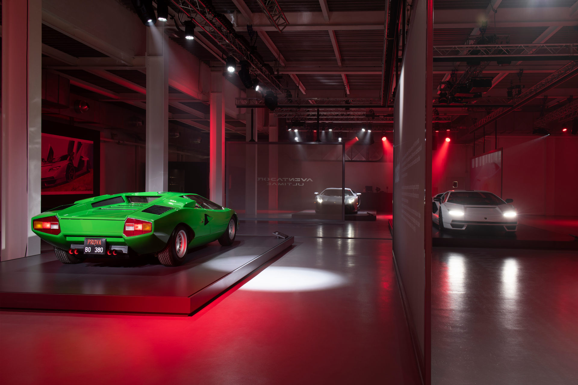 Lamborghini Countach LPI 800-4 Shown At Interactive Milano Design Week Exhibition