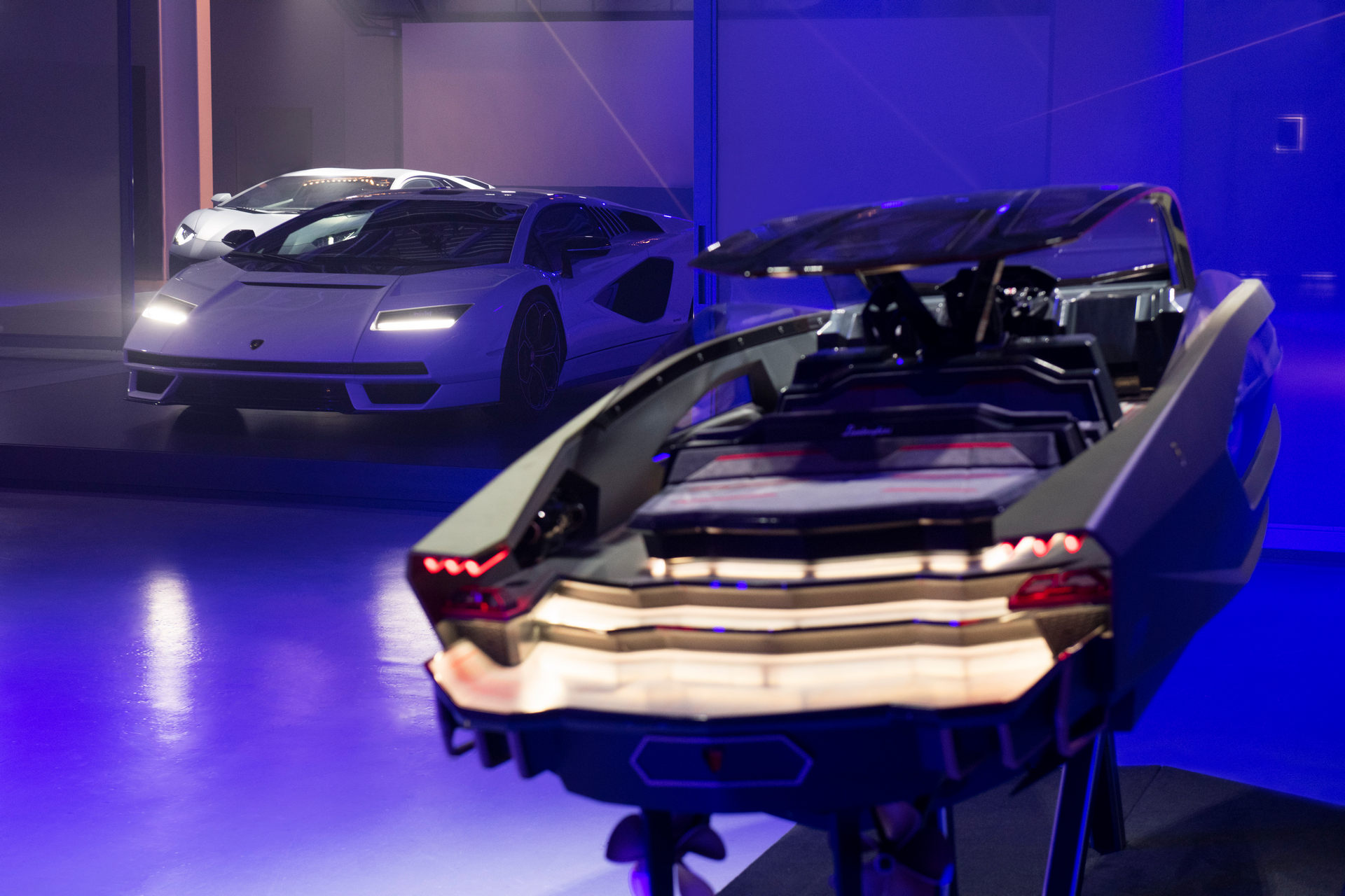Lamborghini Countach LPI 800-4 Shown At Interactive Milano Design Week Exhibition