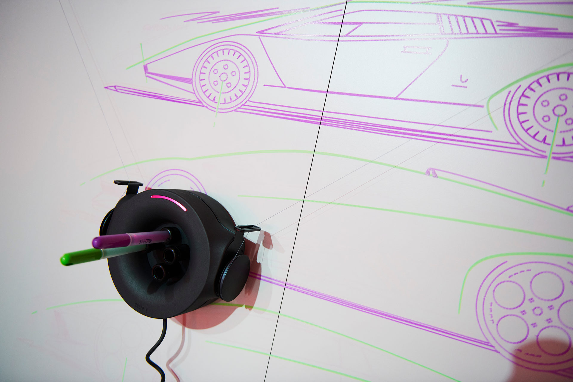 Lamborghini Countach LPI 800-4 Shown At Interactive Milano Design Week Exhibition