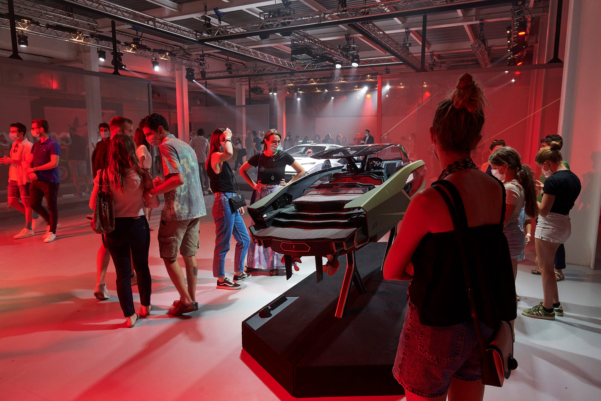 Lamborghini Countach LPI 800-4 Shown At Interactive Milano Design Week Exhibition