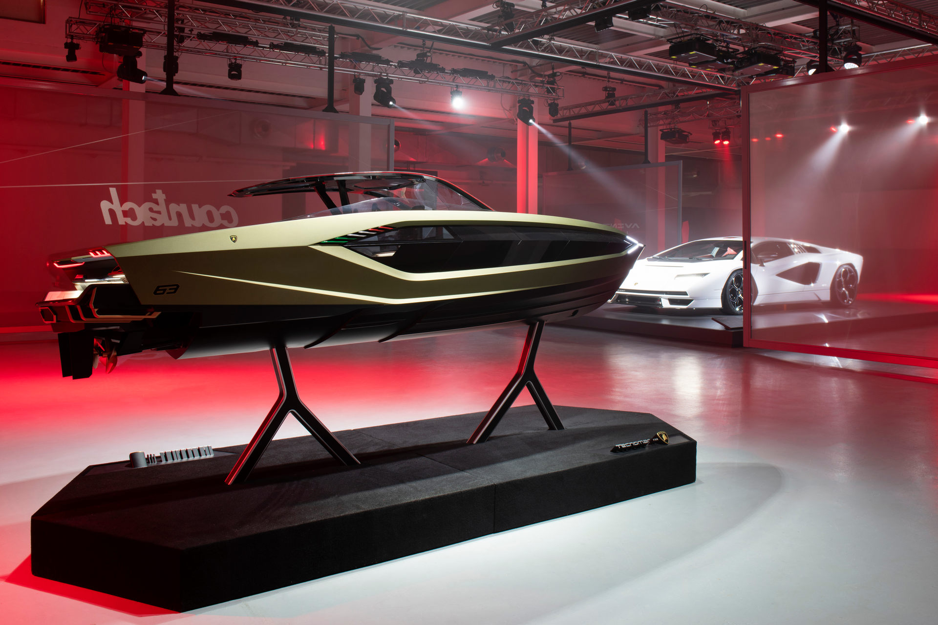Lamborghini Countach LPI 800-4 Shown At Interactive Milano Design Week Exhibition
