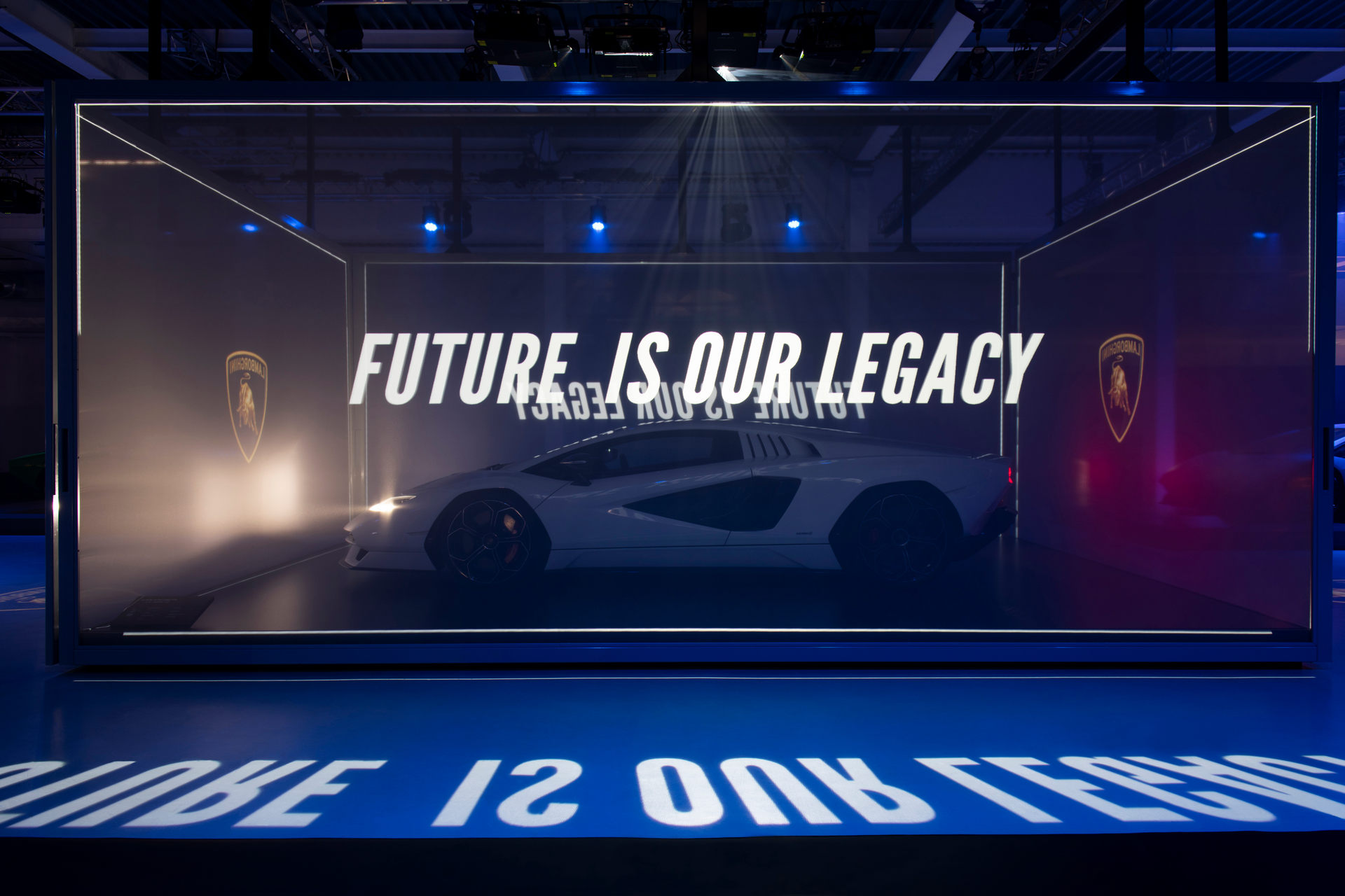 Lamborghini Countach LPI 800-4 Shown At Interactive Milano Design Week Exhibition