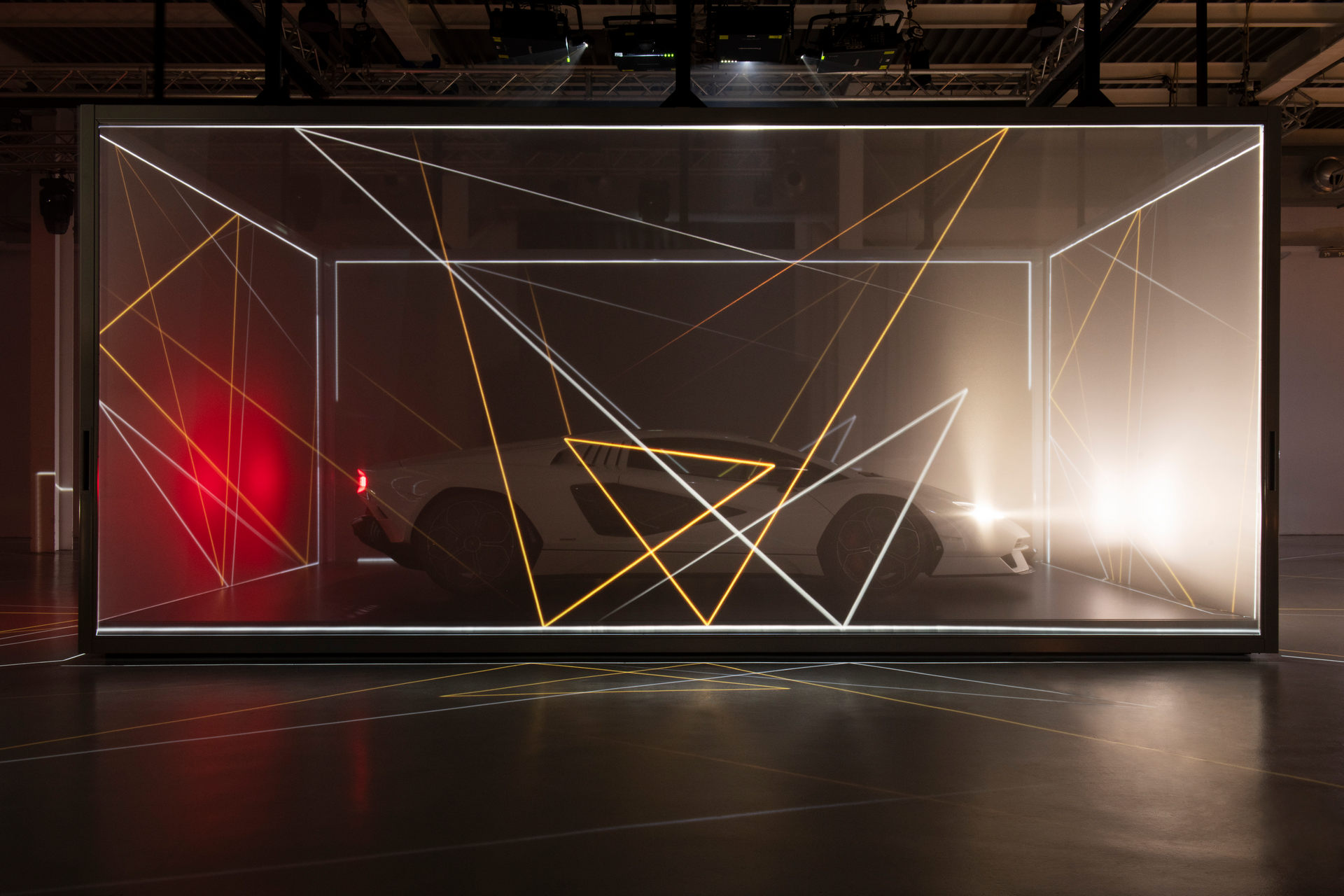 Lamborghini Countach LPI 800-4 Shown At Interactive Milano Design Week Exhibition