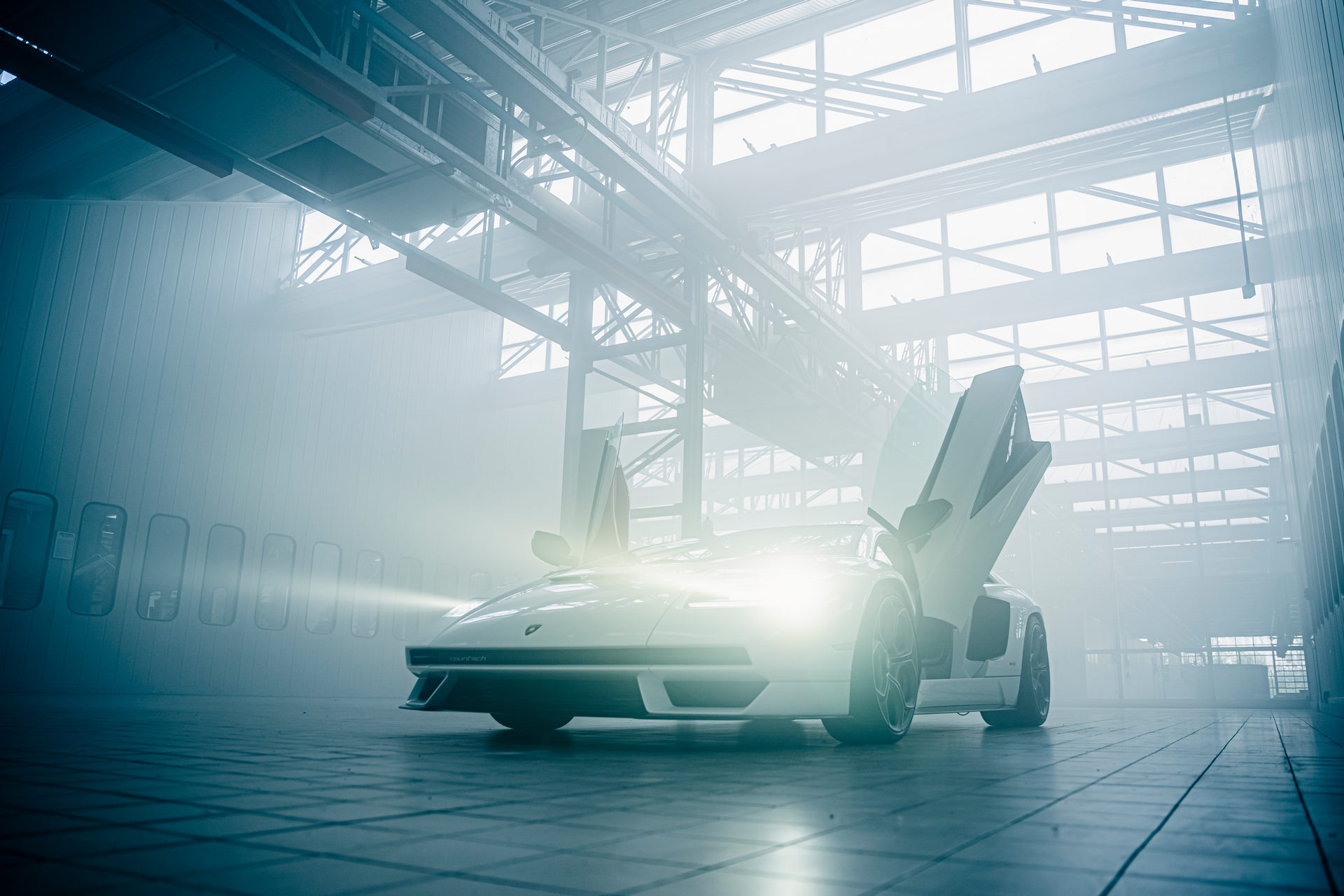 Lamborghini Countach LPI 800-4 Shown At Interactive Milano Design Week Exhibition