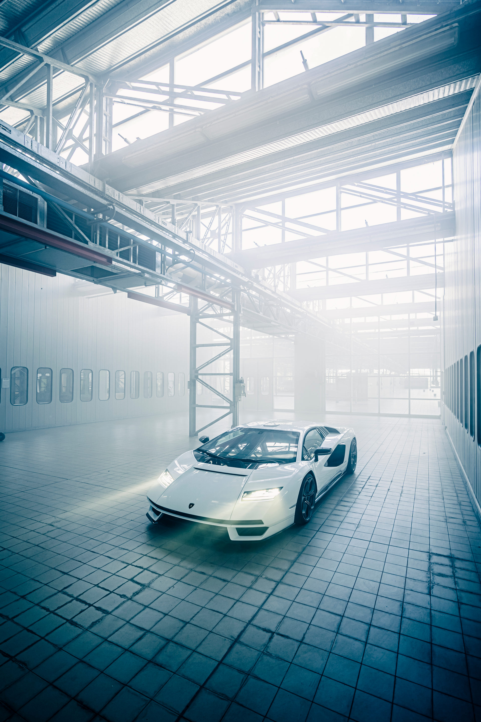 Lamborghini Countach LPI 800-4 Shown At Interactive Milano Design Week Exhibition