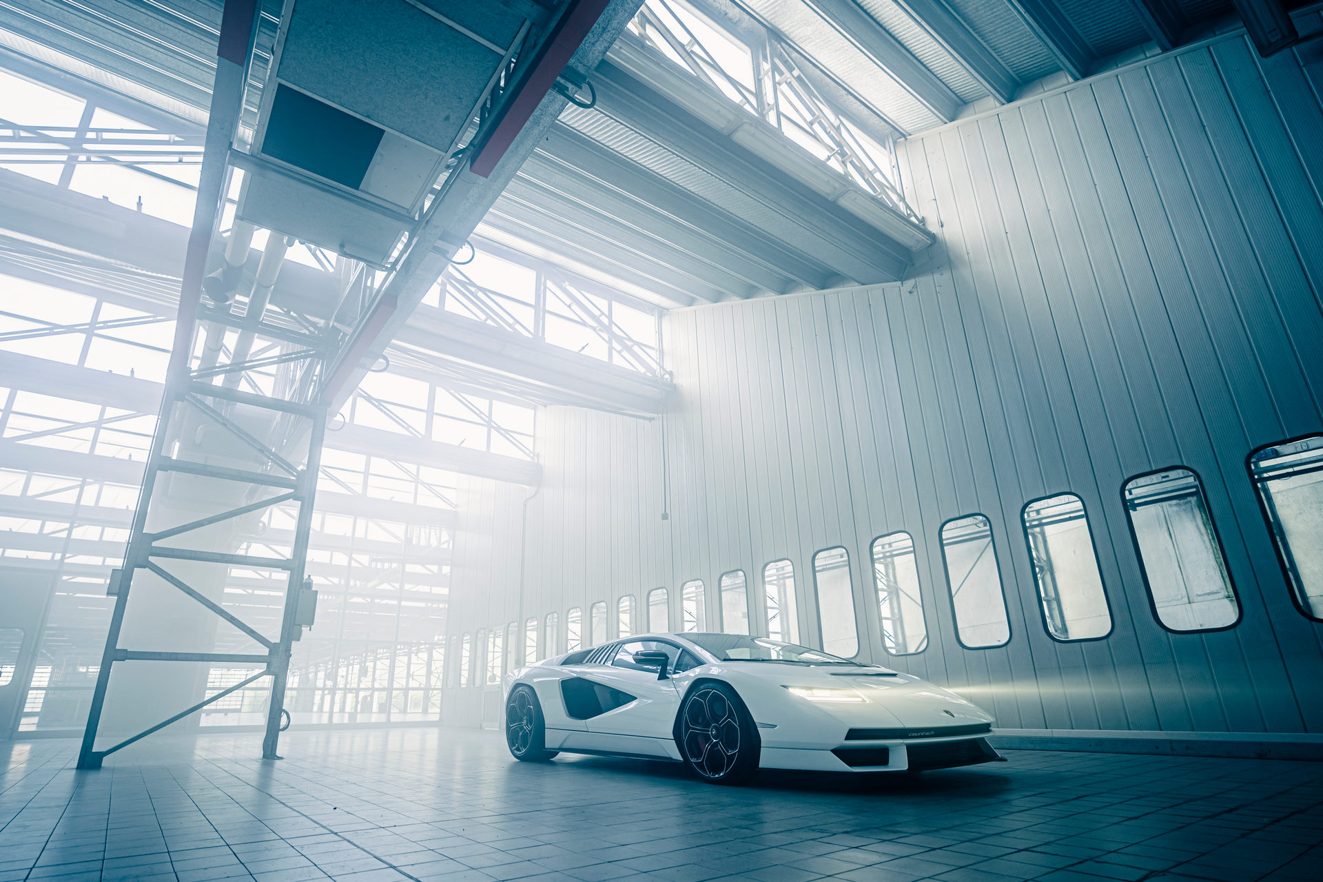 Lamborghini Countach LPI 800-4 Shown At Interactive Milano Design Week Exhibition