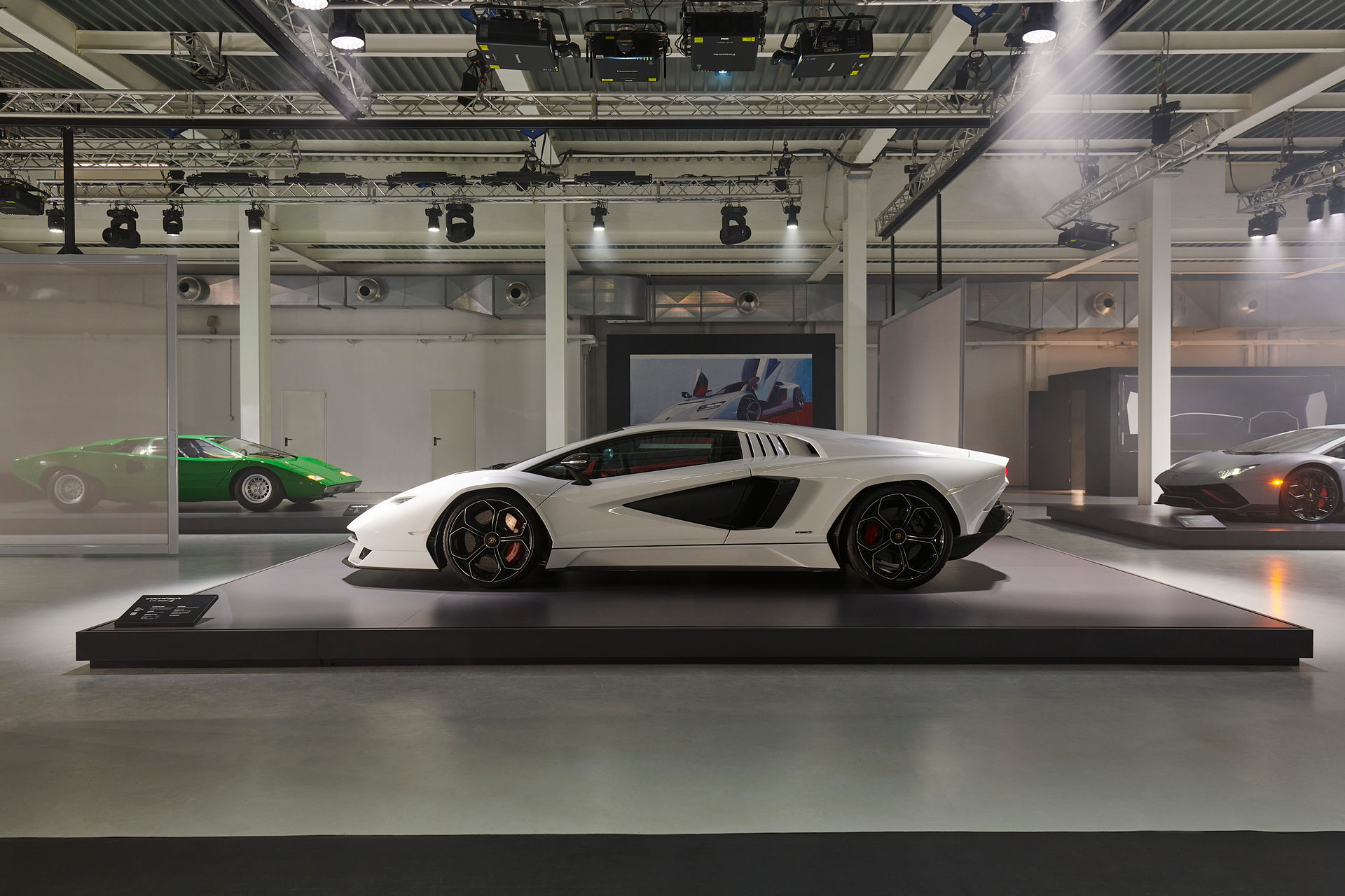 Lamborghini Countach LPI 800-4 Shown At Interactive Milano Design Week Exhibition