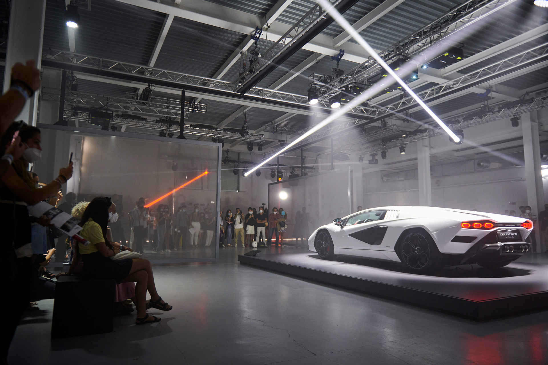 Lamborghini Countach LPI 800-4 Shown At Interactive Milano Design Week Exhibition