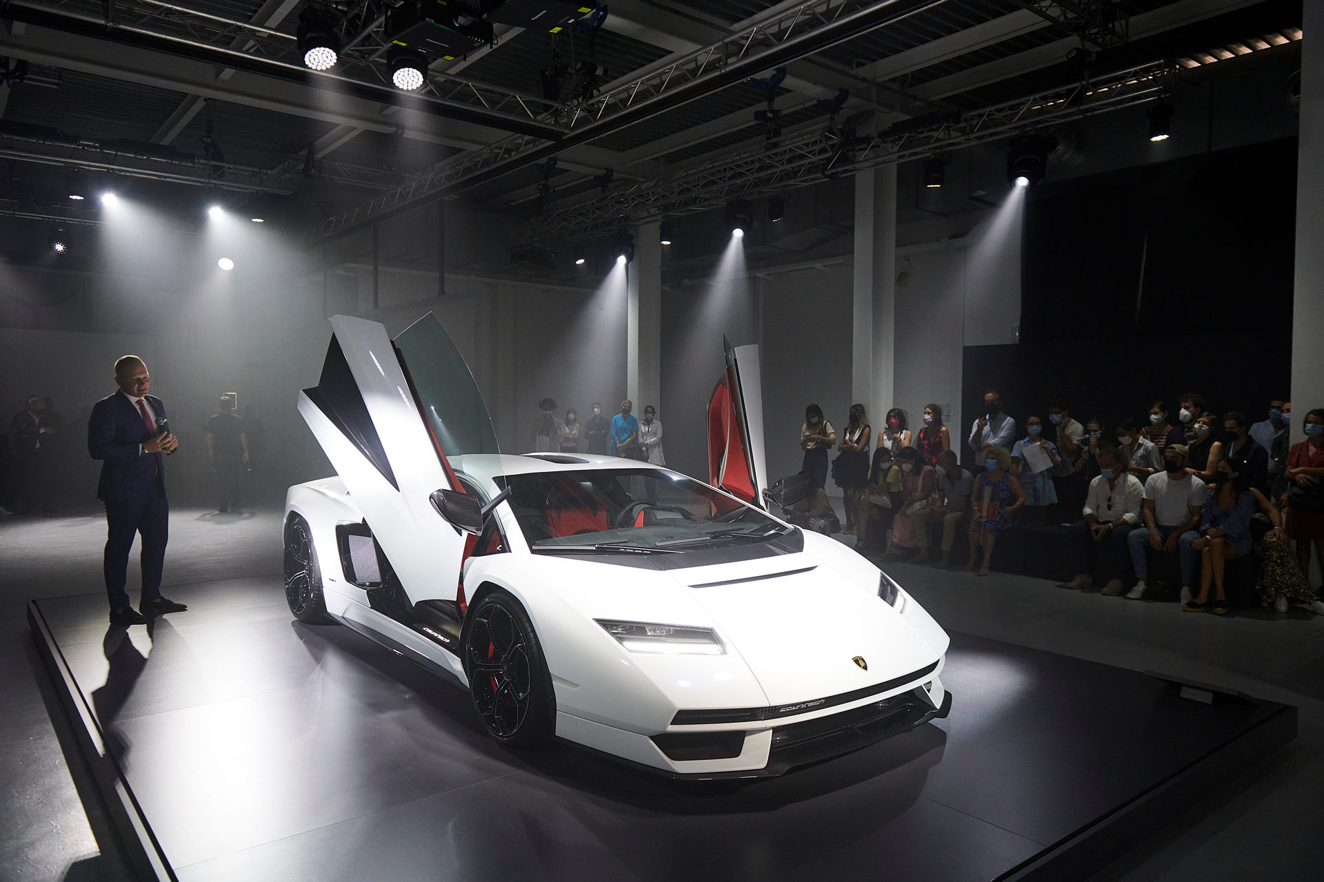 Lamborghini Countach LPI 800-4 Shown At Interactive Milano Design Week Exhibition