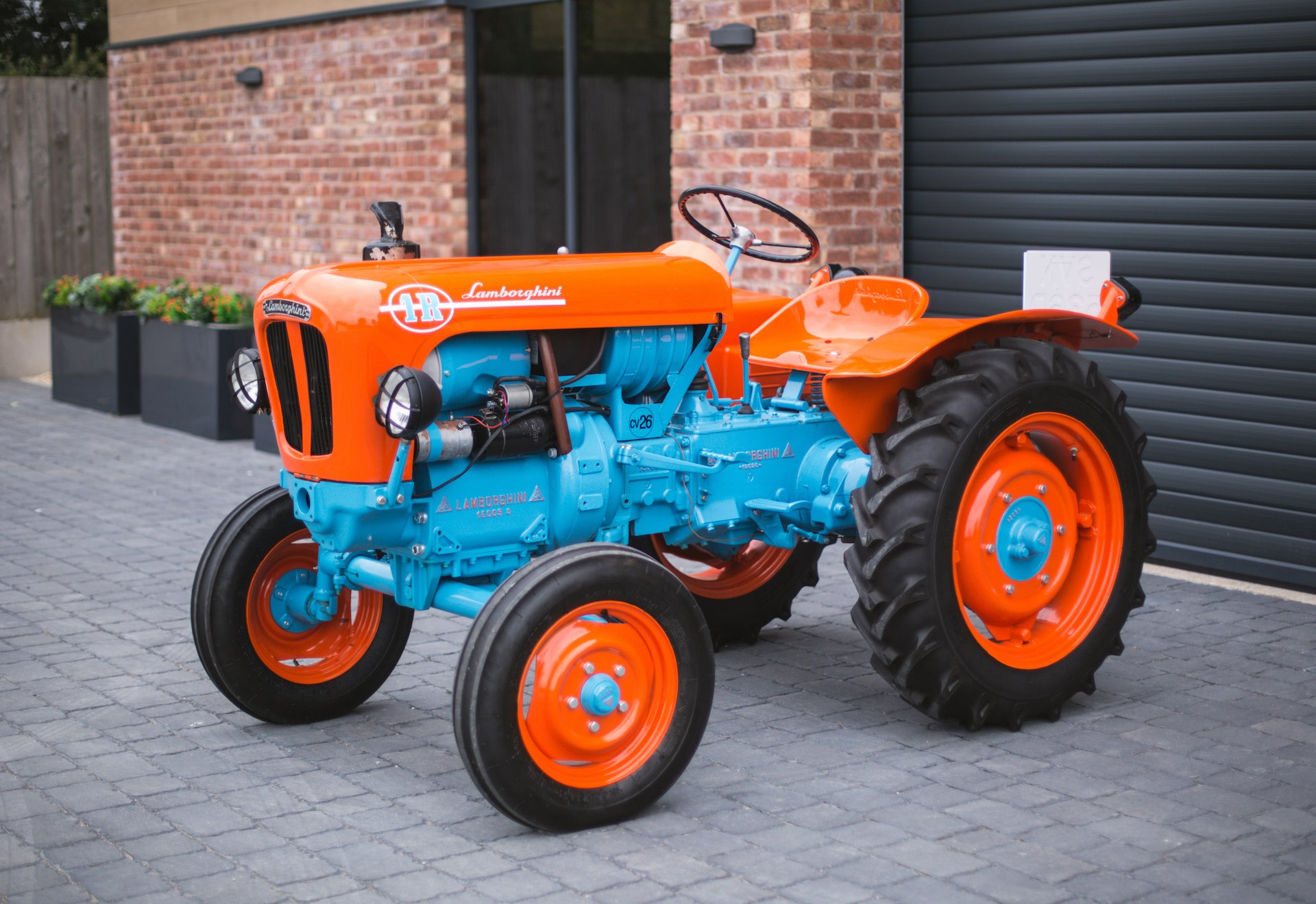 How About A Classic Lamborghini Tractor To Go With Your Miura?