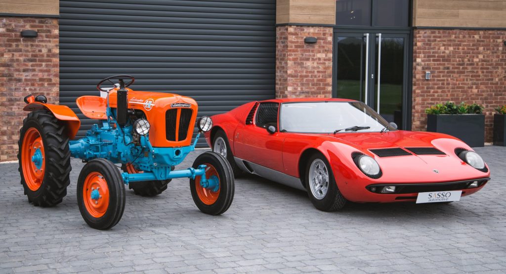  How About A Classic Lamborghini Tractor To Go With Your Miura?