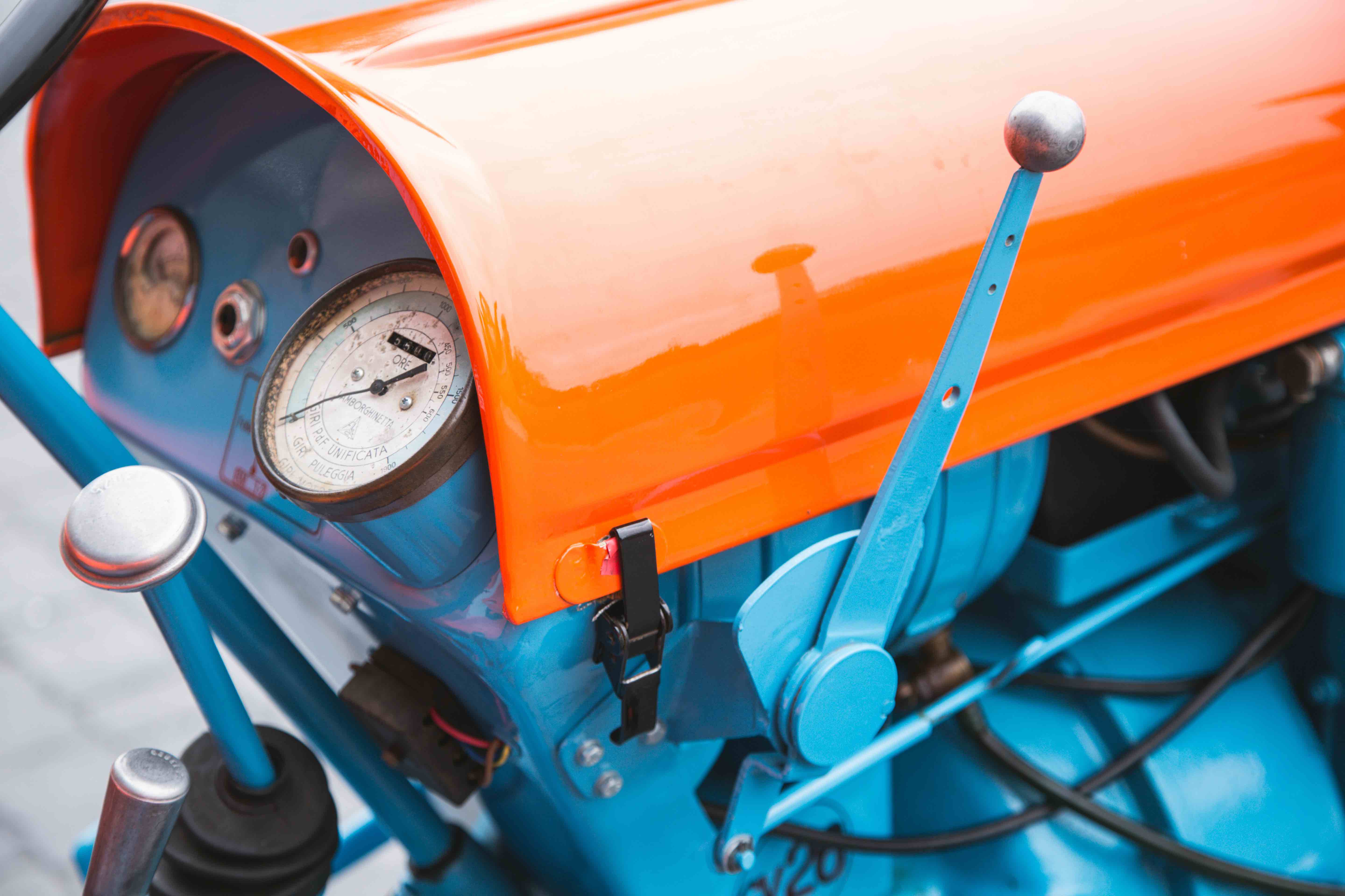 How About A Classic Lamborghini Tractor To Go With Your Miura?