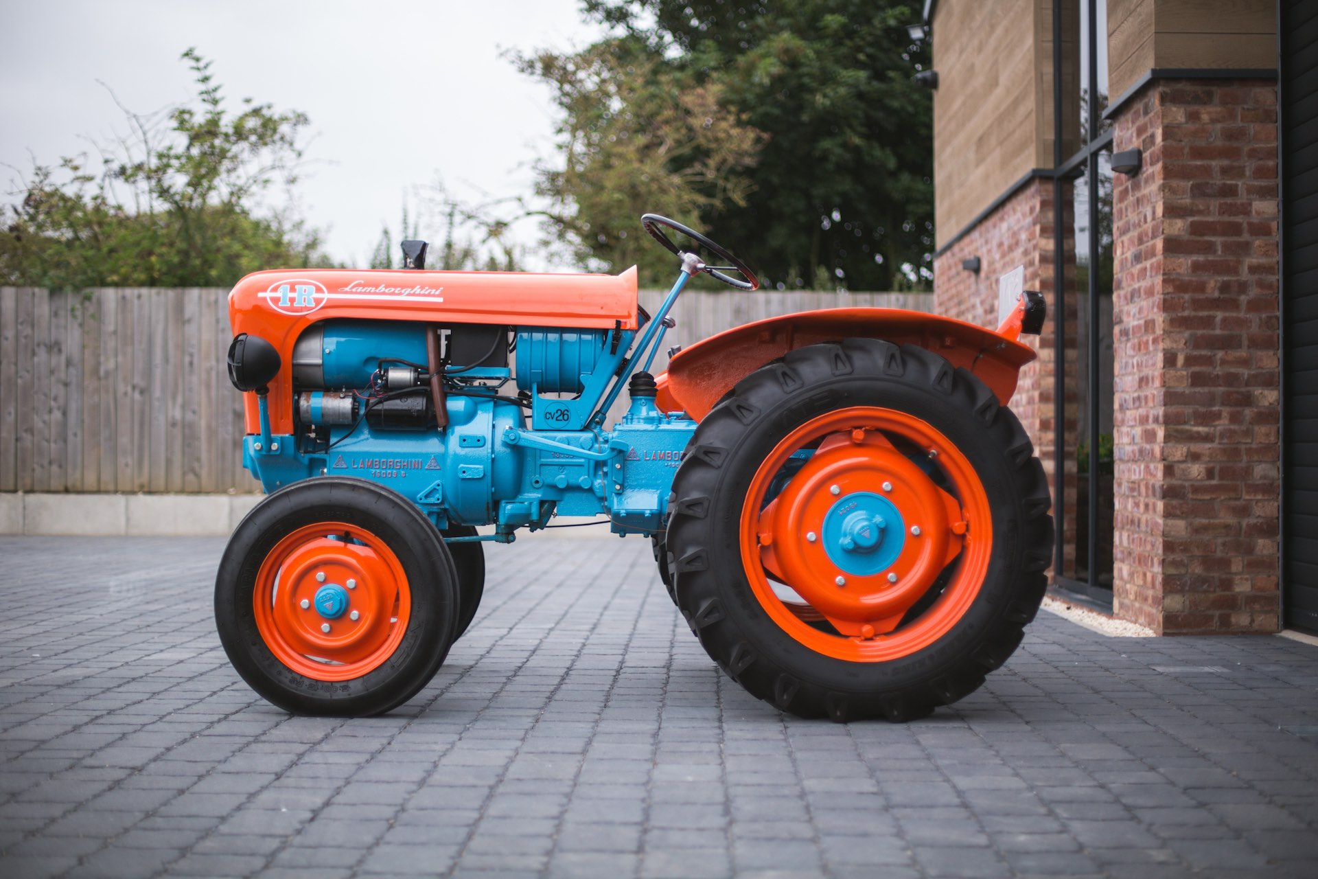 How About A Classic Lamborghini Tractor To Go With Your Miura?