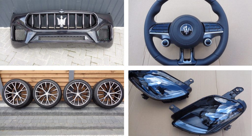 Someone Is Already Selling Parts For Maserati’s Upcoming Grecale SUV