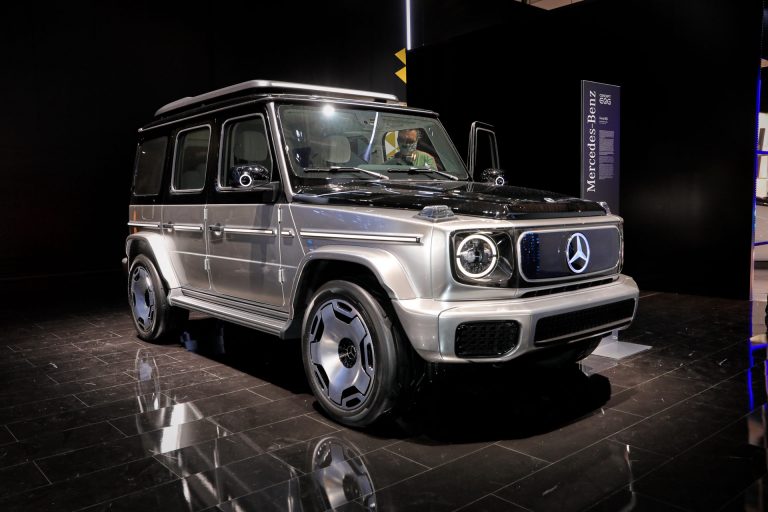 Mercedes-Benz EQG Concept Previews The Fully Electric G-Class Of ...