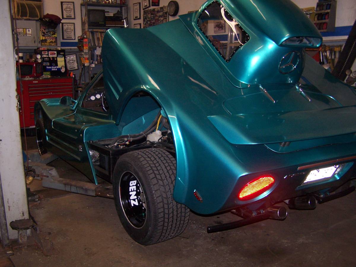 This Mercedes-Benz “Replica” Is Great In The “Terns” And Has “Gold Wing Doors”