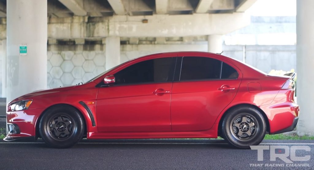  Crazy Mitsubishi Lancer Evo X Puts Out 1,000 HP And Revs To 10,000 RPM