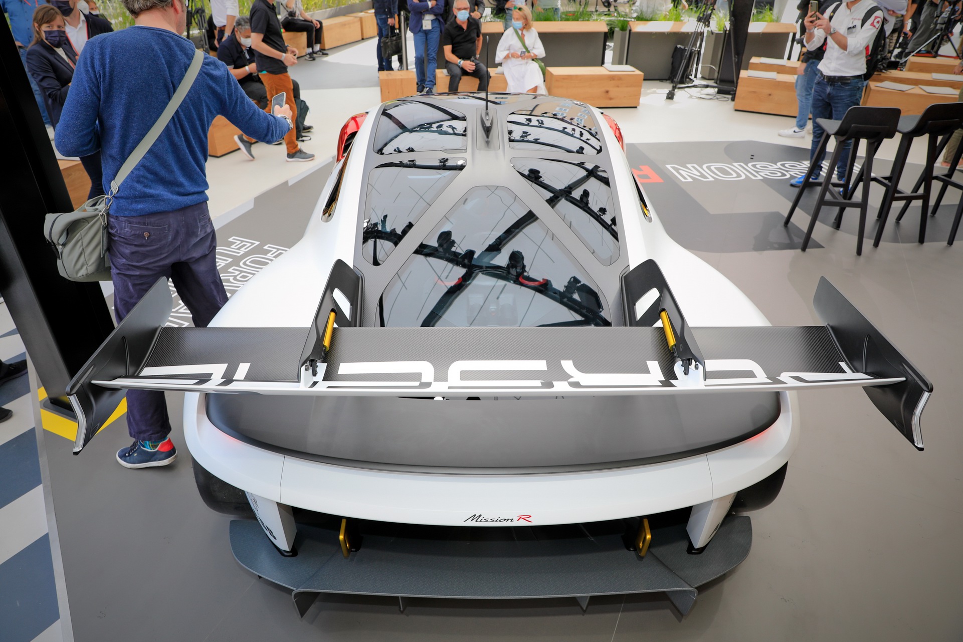 New Porsche Mission R Is A 1,073 HP Electric Racing Car That Hints At Future Cayman