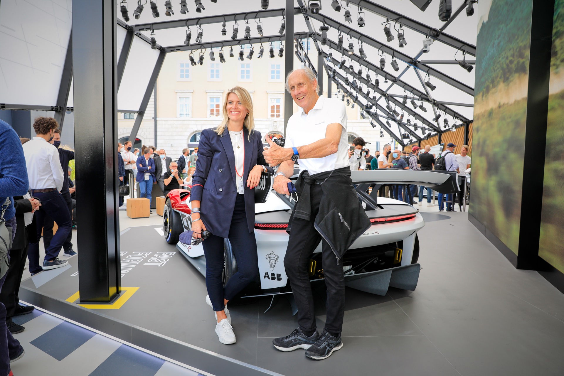 New Porsche Mission R Is A 1,073 HP Electric Racing Car That Hints At Future Cayman