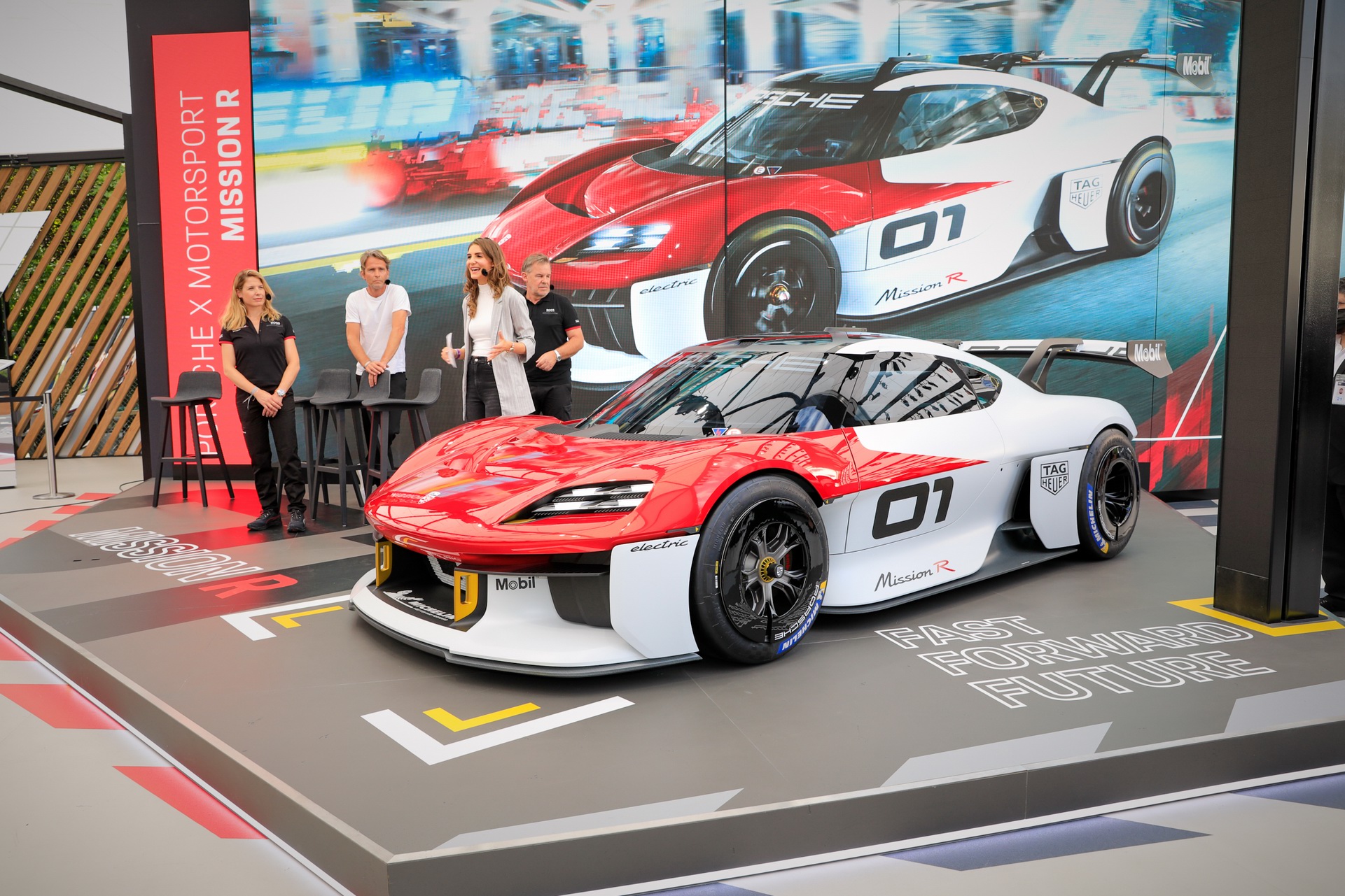 New Porsche Mission R Is A 1,073 HP Electric Racing Car That Hints At Future Cayman