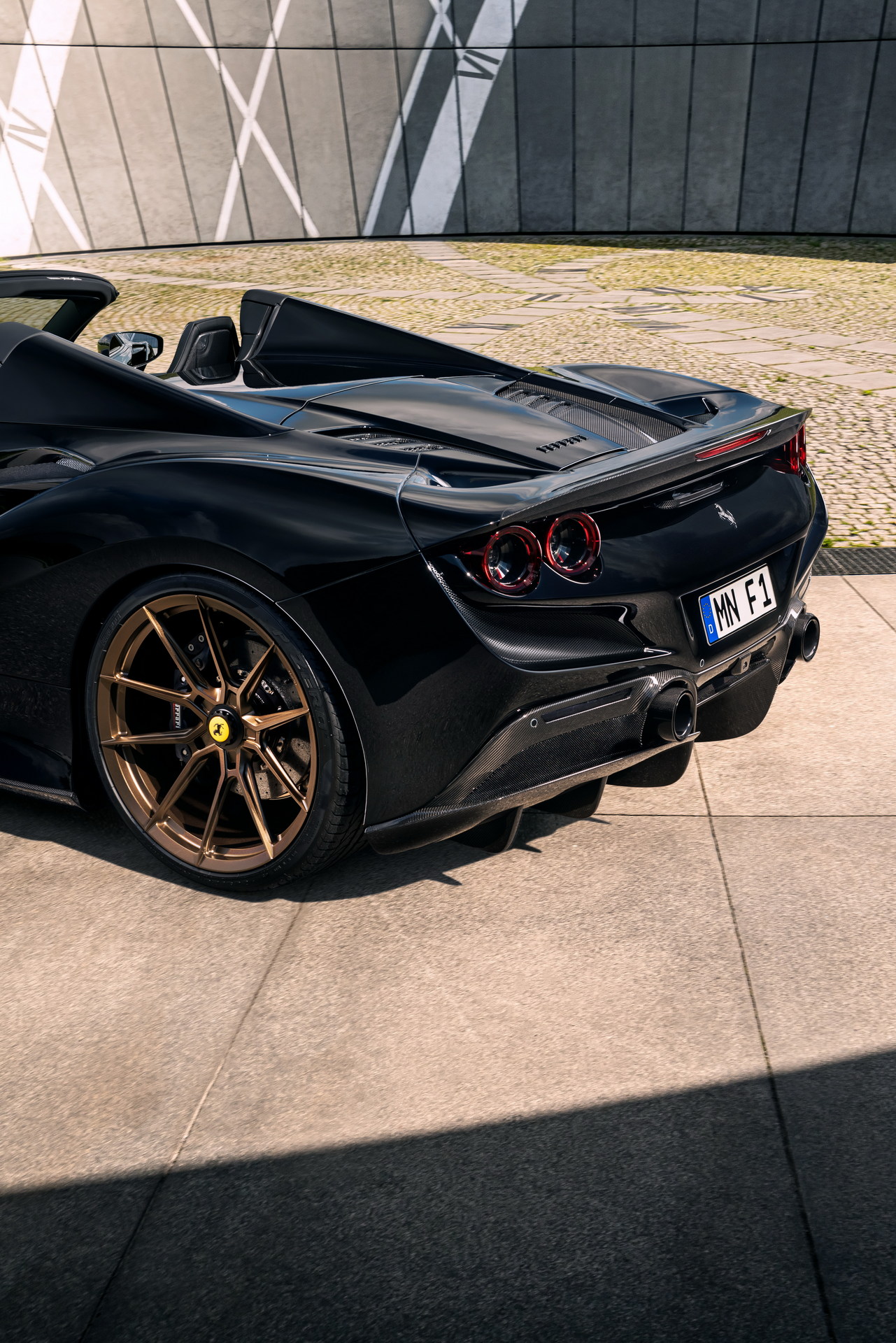 Novitec’s Ferrari F8 Spider Looks The Part With Bronze Wheels, Lots Of Carbon Fiber And 791 HP