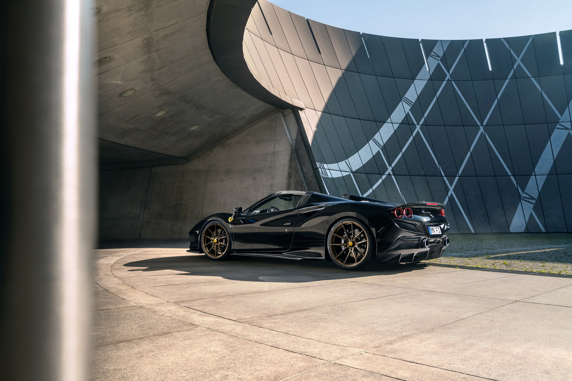 Novitec’s Ferrari F8 Spider Looks The Part With Bronze Wheels, Lots Of Carbon Fiber And 791 HP