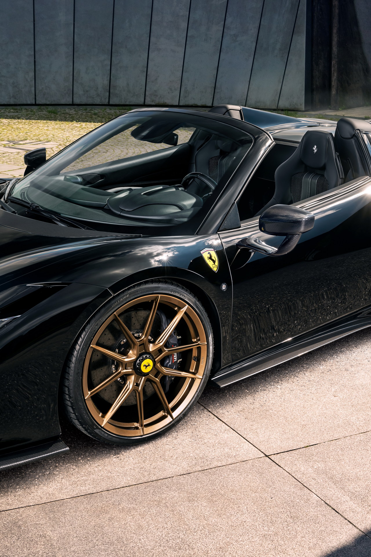 Novitec’s Ferrari F8 Spider Looks The Part With Bronze Wheels, Lots Of Carbon Fiber And 791 HP