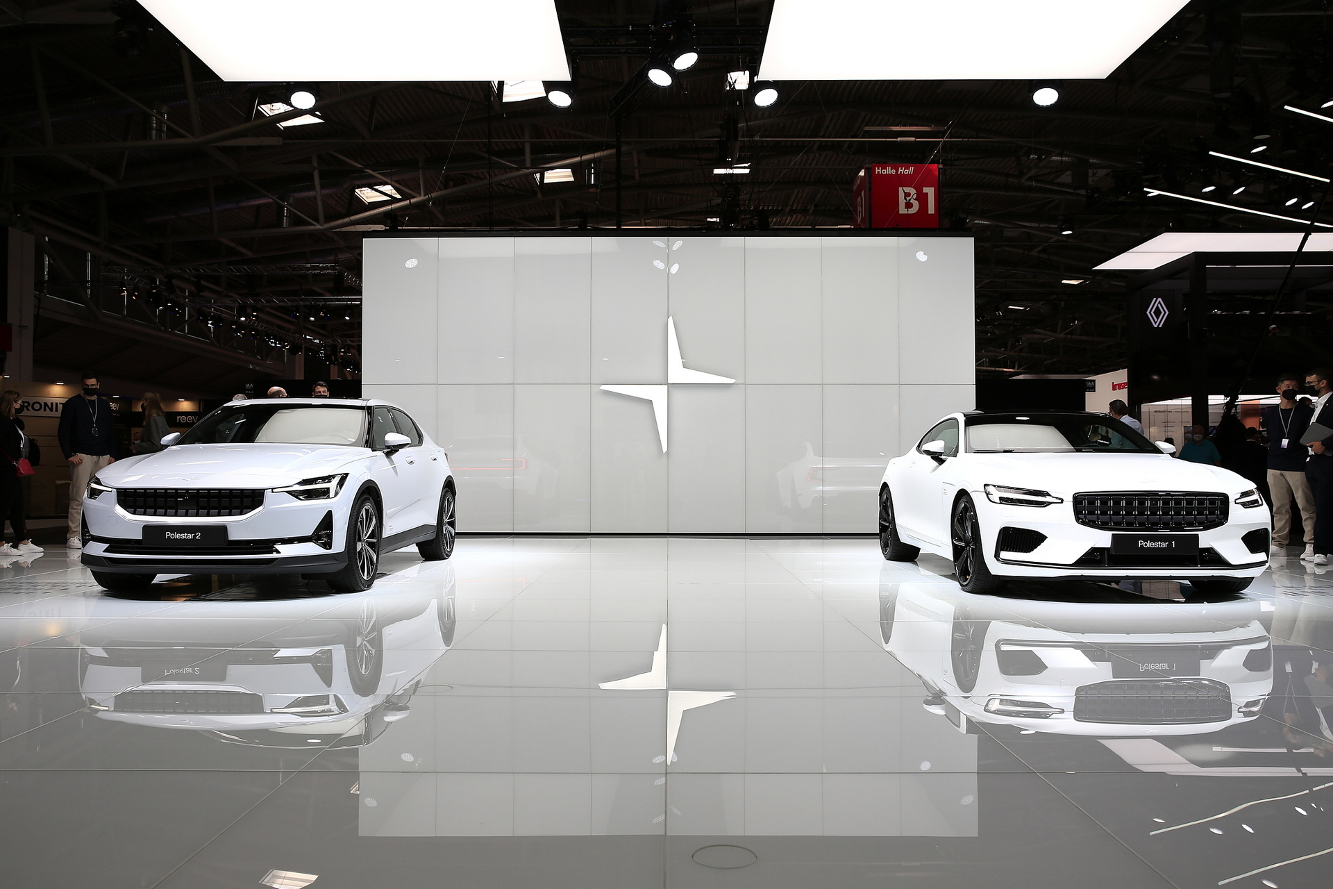 The Cake Makka Electric Moped Charges As Its Being Carried By The Polestar 2