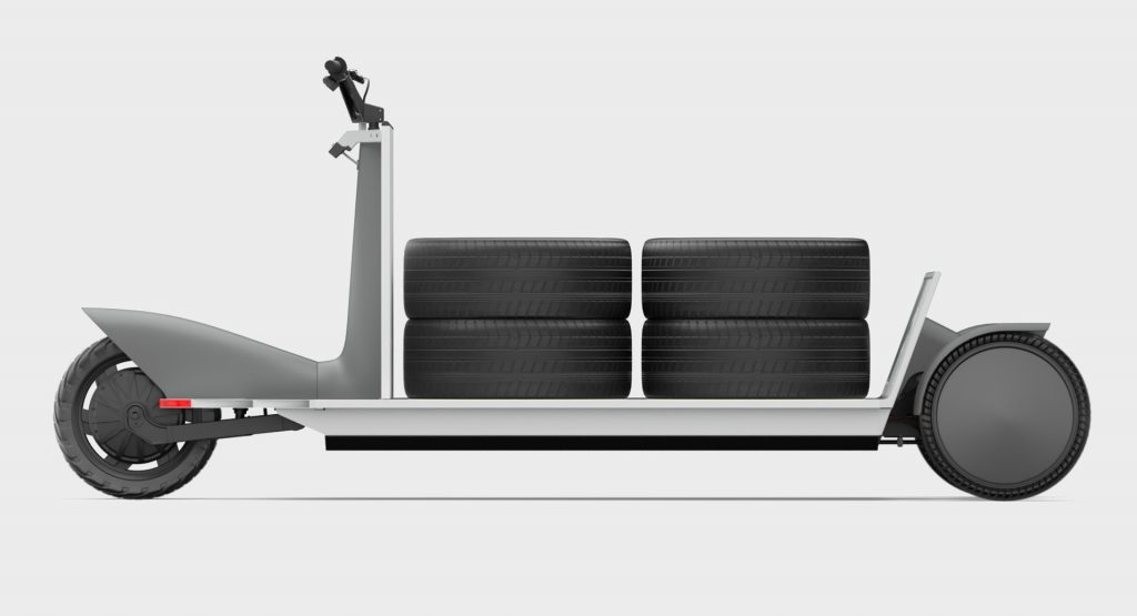  Polestar Re:Move Is A Three-Wheeler E-Scooter That Can Carry Up To 180 kg