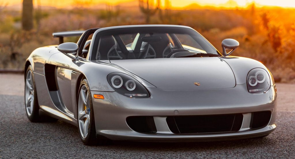  Bidding On This Low-Mileage Porsche Carrera GT Has Already Hit $1 Million