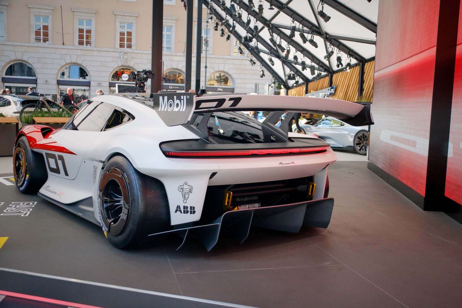 New Porsche Mission R Is A 1,073 HP Electric Racing Car That Hints At  Future Cayman