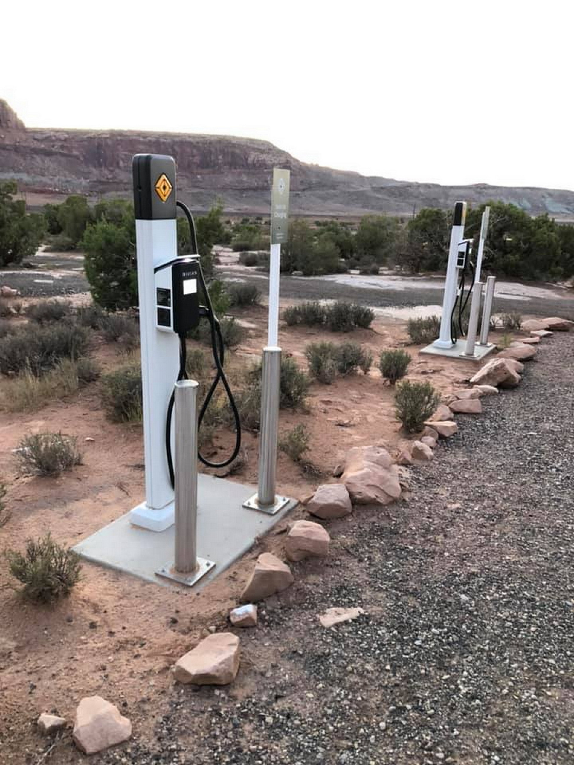 Rivian’s First Waypoint Charging Stations Have Popped Out Around Moab