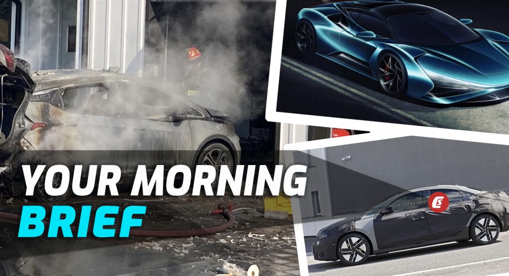GM Issues Warning To Bolt Owners, Elektron Truva Promises 1400 HP, And 2023 Hyundai Ioniq 6 Spied: Your Morning Brief