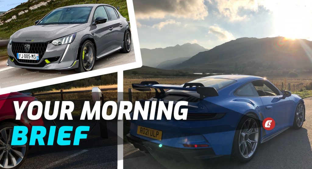  Porsche 911 GT3 Driven On Road And Track, 2023 Peugeot 208 PSE Rendered, And Norway Is About To Beat Its ICE Deadline: Your Morning Brief
