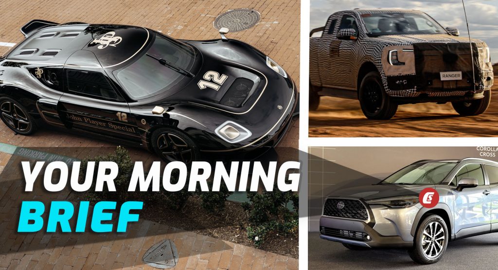 JPS Livery Returns Thanks To Radford, New Ford Ranger Teased, And Corolla Cross Driven: Your Morning Brief