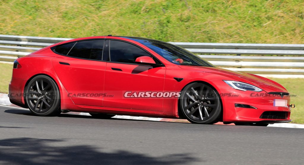 Model S Plaid Smashes EV Nurburgring Record Beating Porsche Taycan Turbo By Seconds | Carscoops