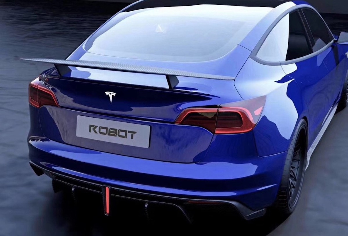 Do You Rate Or Hate This Modded Tesla’s Vented Carbon Hood?