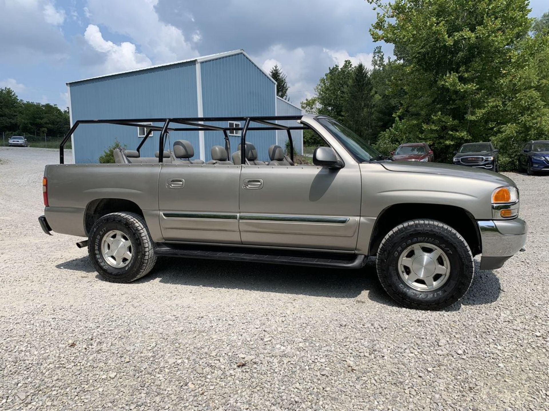 Custom GMC Yukon XL Convertible Could Double As A Safari Vehicle