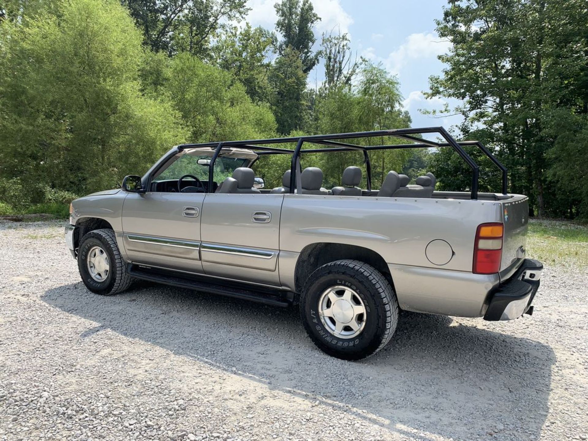 Custom GMC Yukon XL Convertible Could Double As A Safari Vehicle