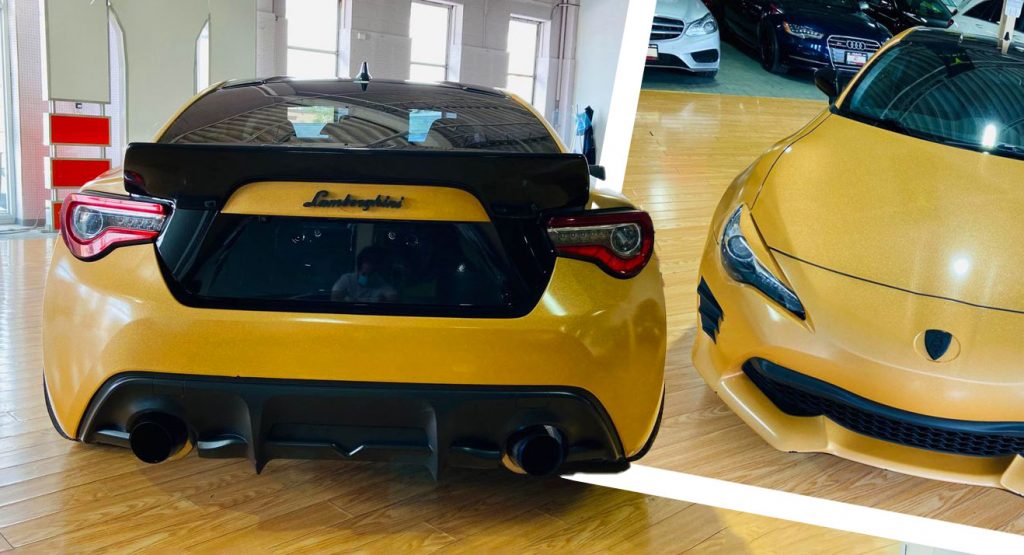  Canadian Selling Toyota 86 With Lamborghini Badges, Notes It’s Not A Real Lambo…